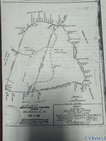 Property for sale in Dinwiddie County, Virginia