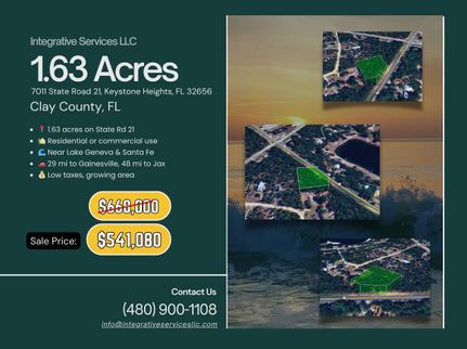 Undeveloped Land for sale in Clay County, Florida