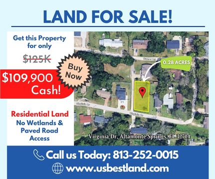 Undeveloped Land for sale in Seminole County, Florida