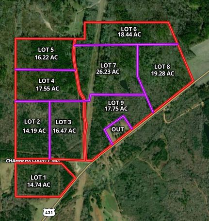 Farm Property for sale in Chambers County, Alabama