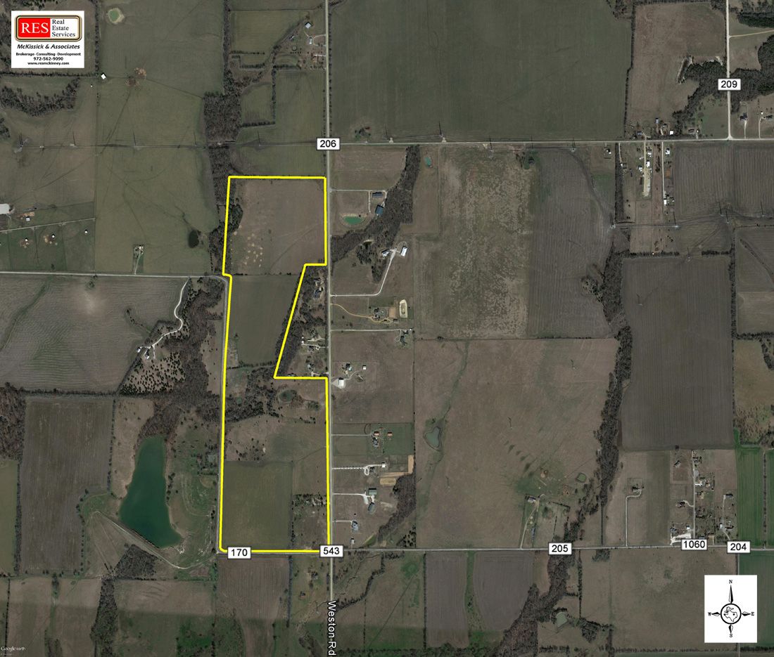 135 acres in Collin County, Texas