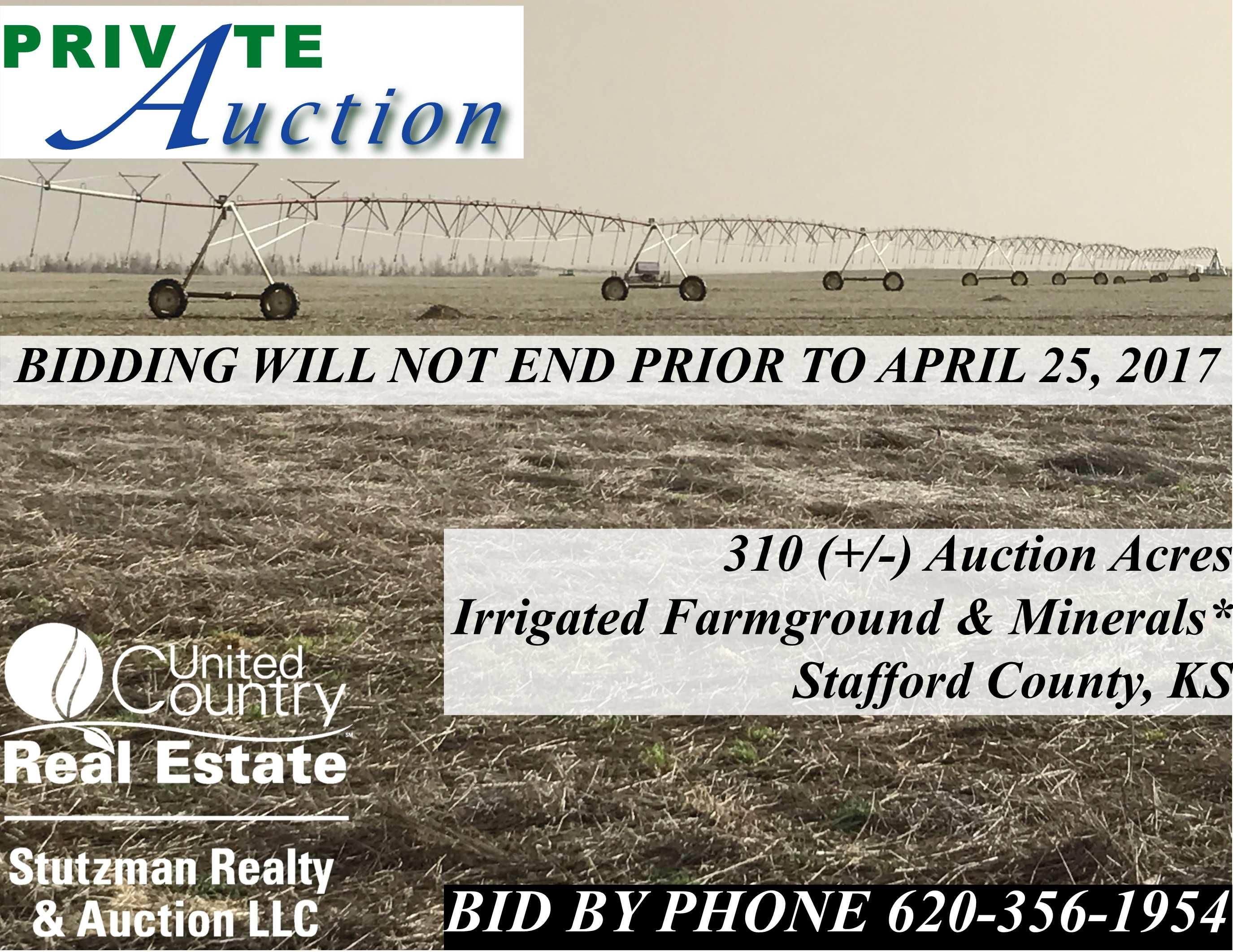 310 acres in Stafford County, Kansas