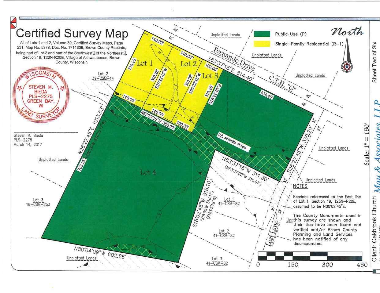 0.99 acres in Brown County, Wisconsin
