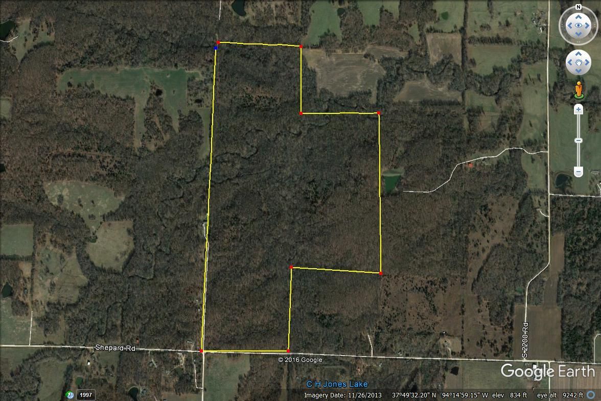 249 acres in Vernon County, Missouri