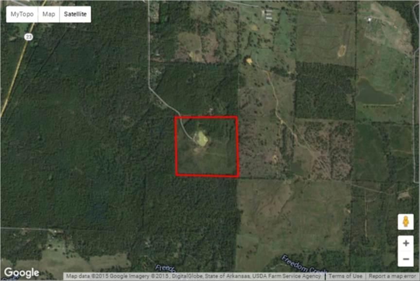 40 acres in Logan County, Arkansas