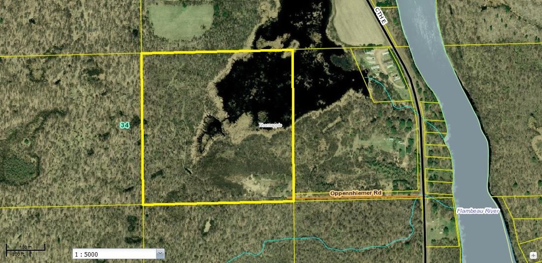 40 acres in Rusk County, Wisconsin
