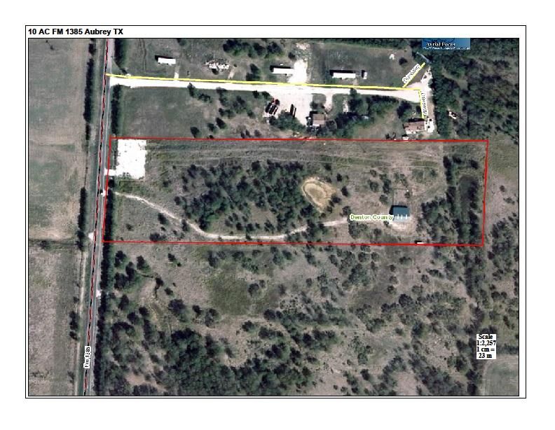 10 acres in Denton County, Texas