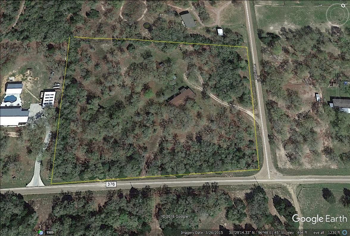 5 acres in Burleson County, Texas