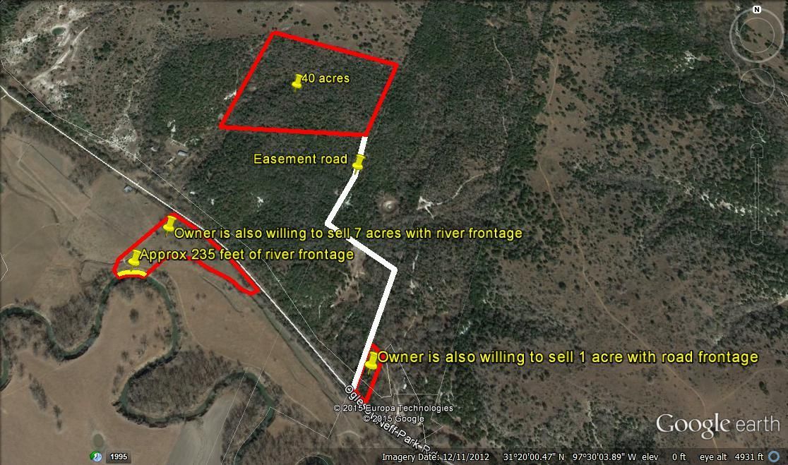 40 acres in Coryell County, Texas