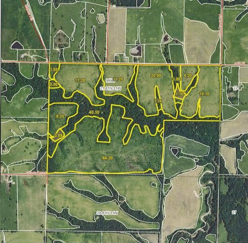 200 acres in Gentry County, Missouri