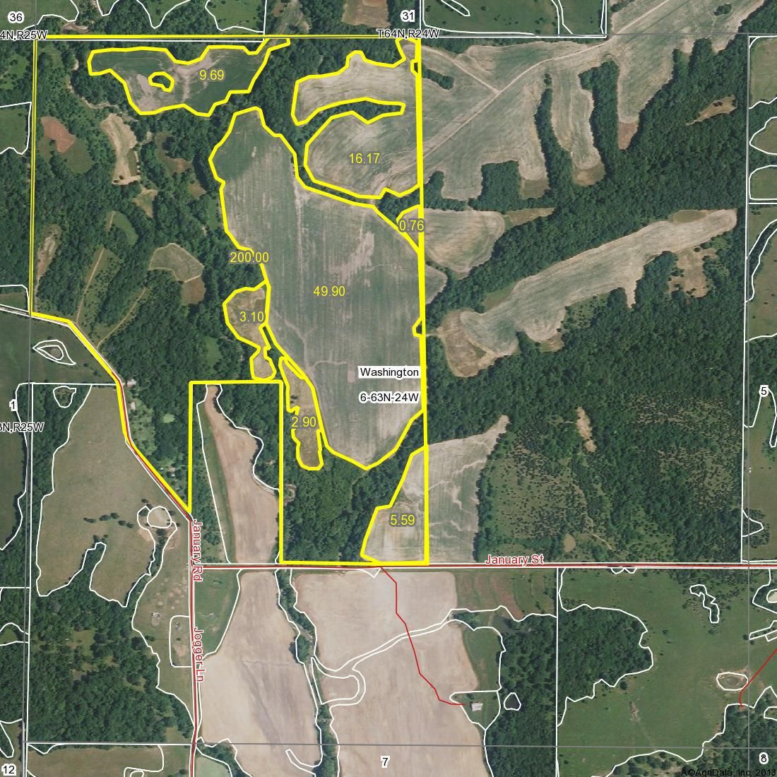 200 acres in Mercer County, Missouri