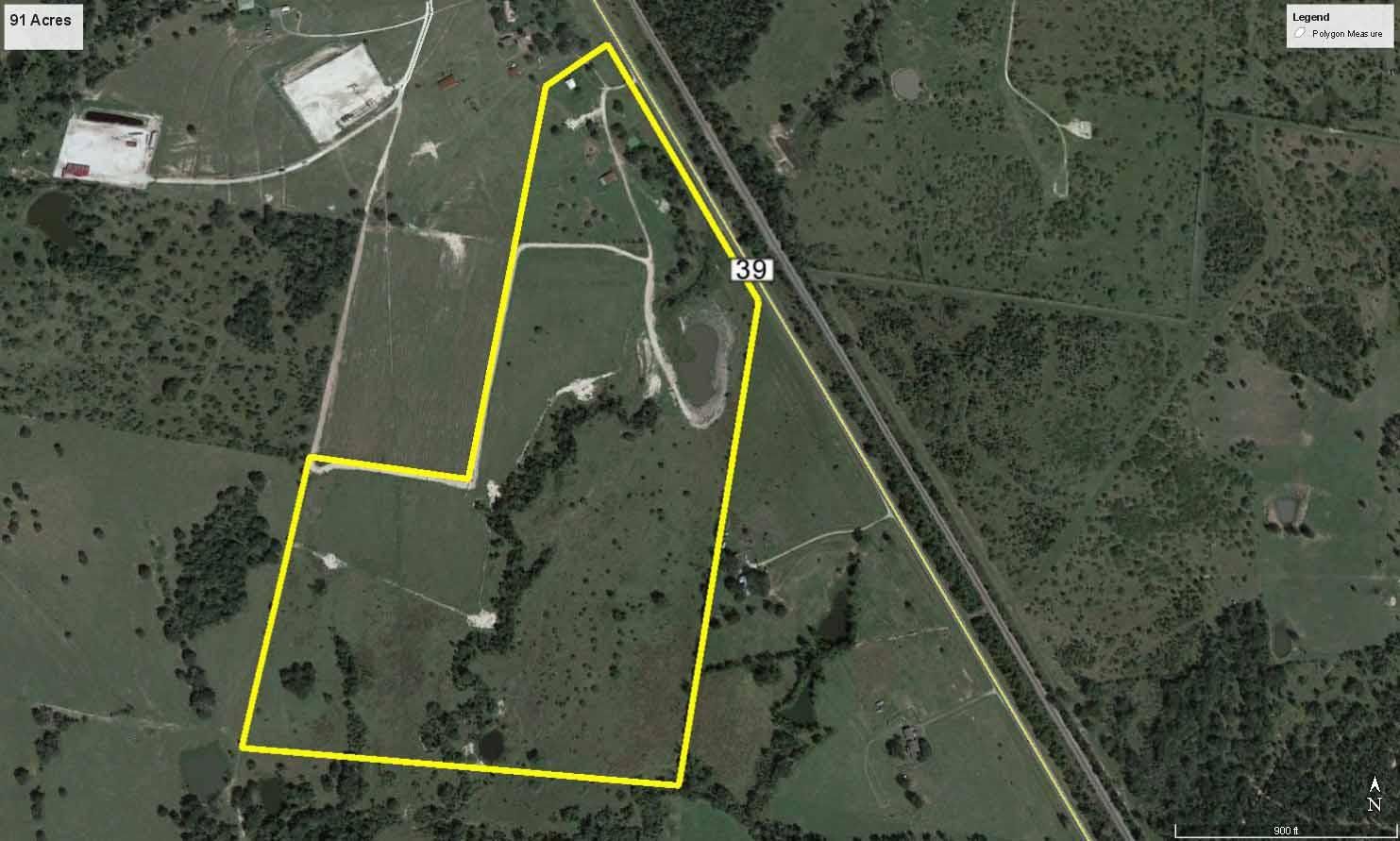 91 acres in Grimes County, Texas