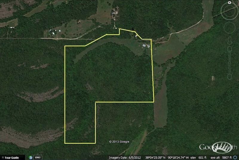 100 acres in Sainte Genevieve County, Missouri