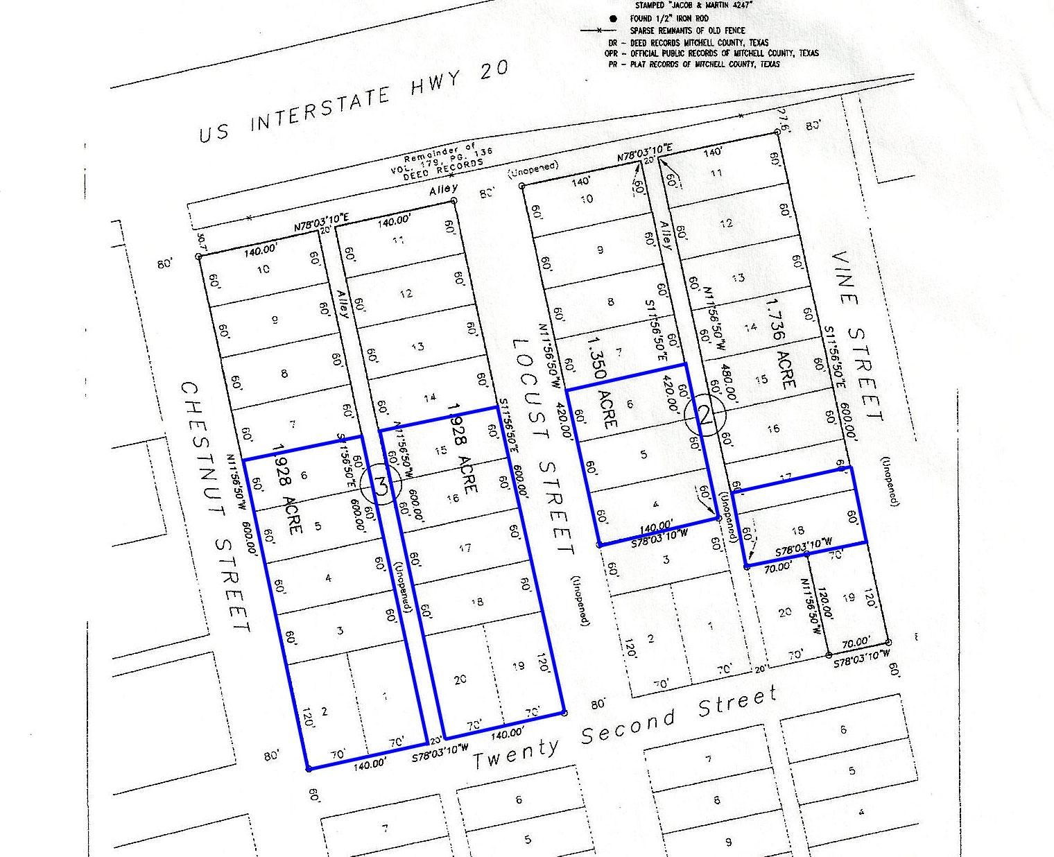 3.59 acres in Mitchell County, Texas