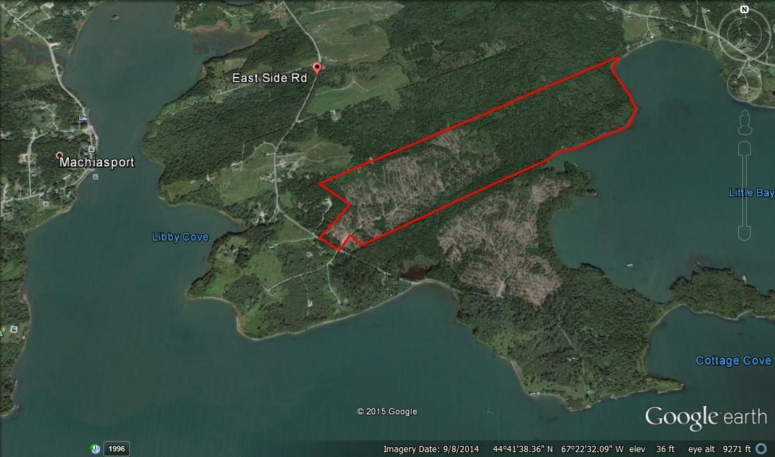 117 acres in Washington County, Maine