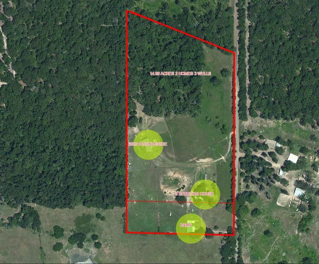 15 acres in Fannin County, Texas