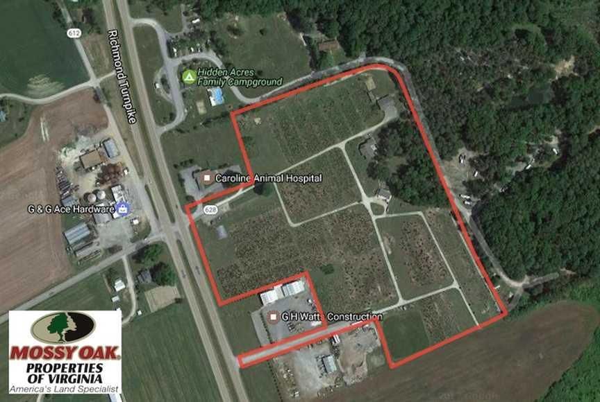 21.73 acres in Caroline County, Virginia