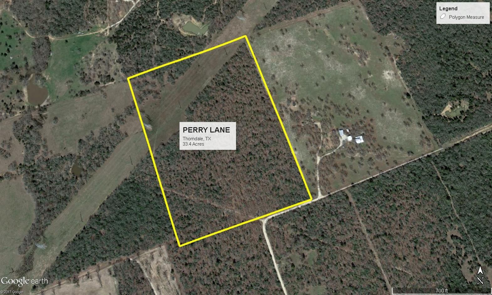 33.4 acres in Milam County, Texas