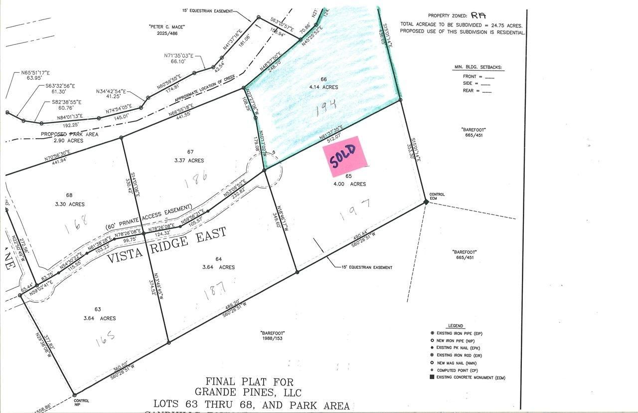 4.14 acres in Moore County, North Carolina