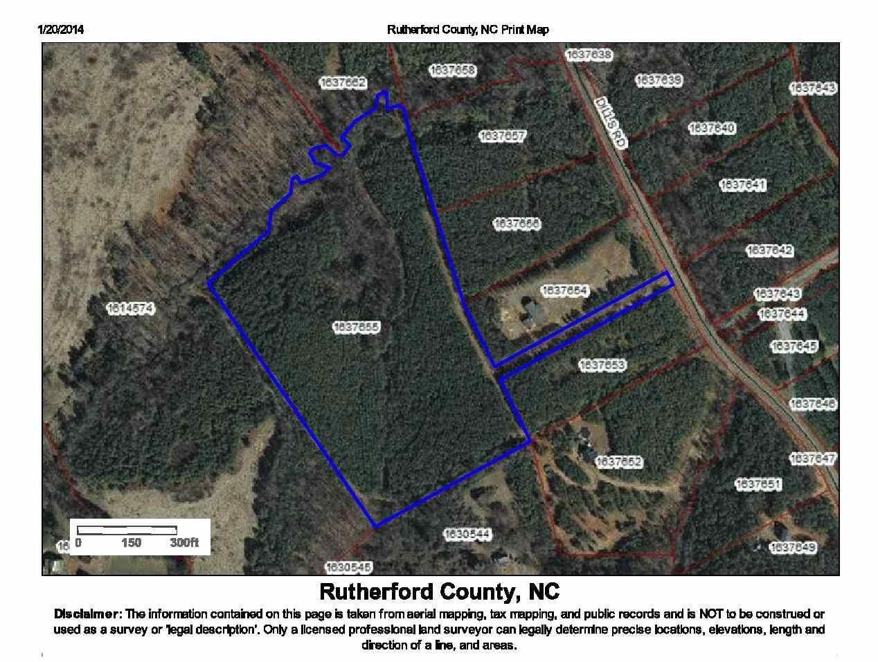 15.96 acres in Rutherford County, North Carolina