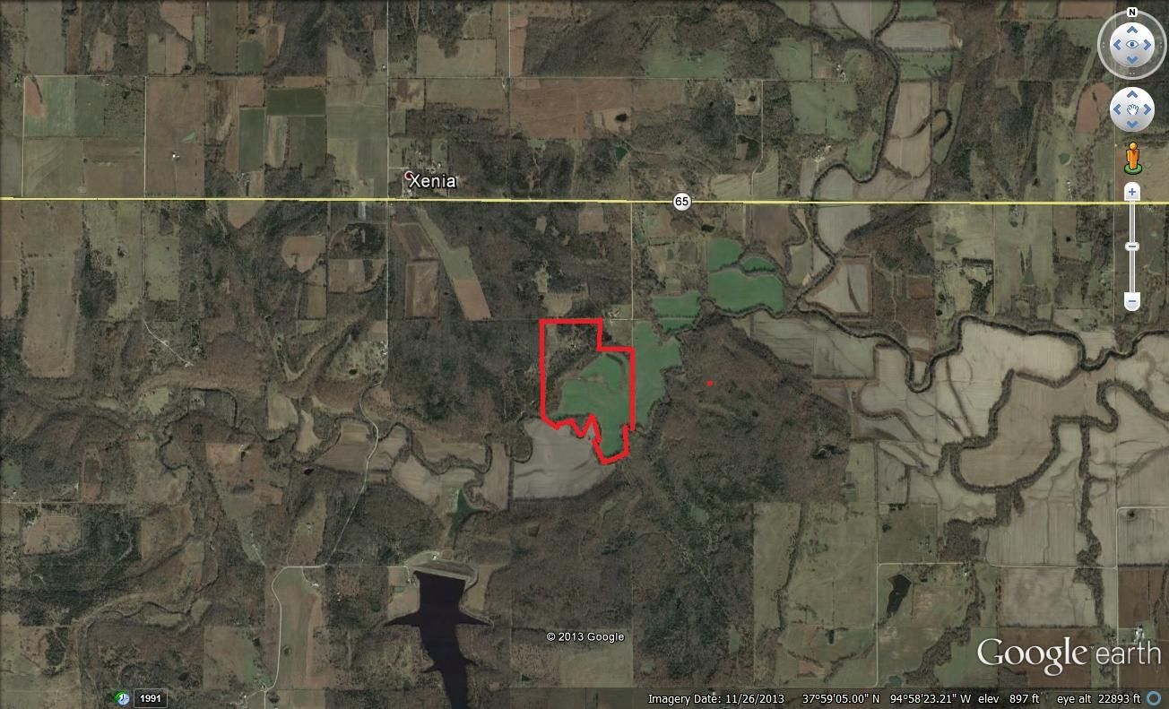 94 acres in Bourbon County, Kansas