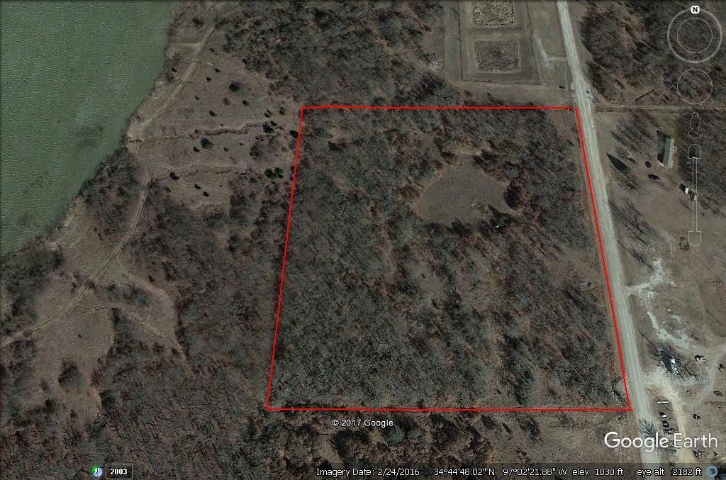 10 acres in Garvin County, Oklahoma