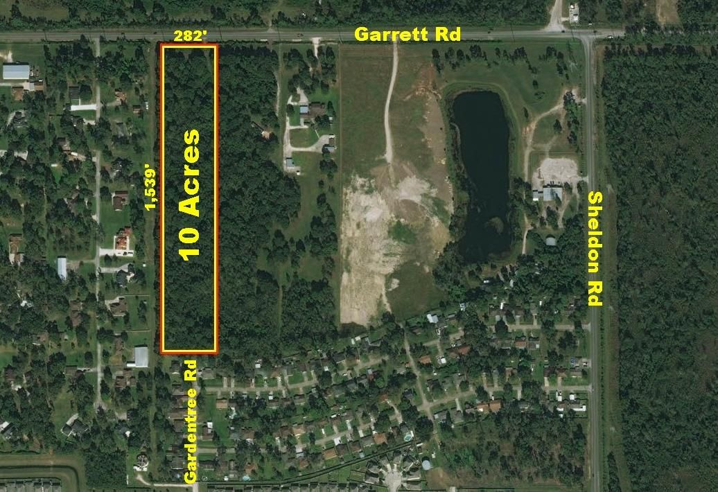 10 acres in Harris County, Texas