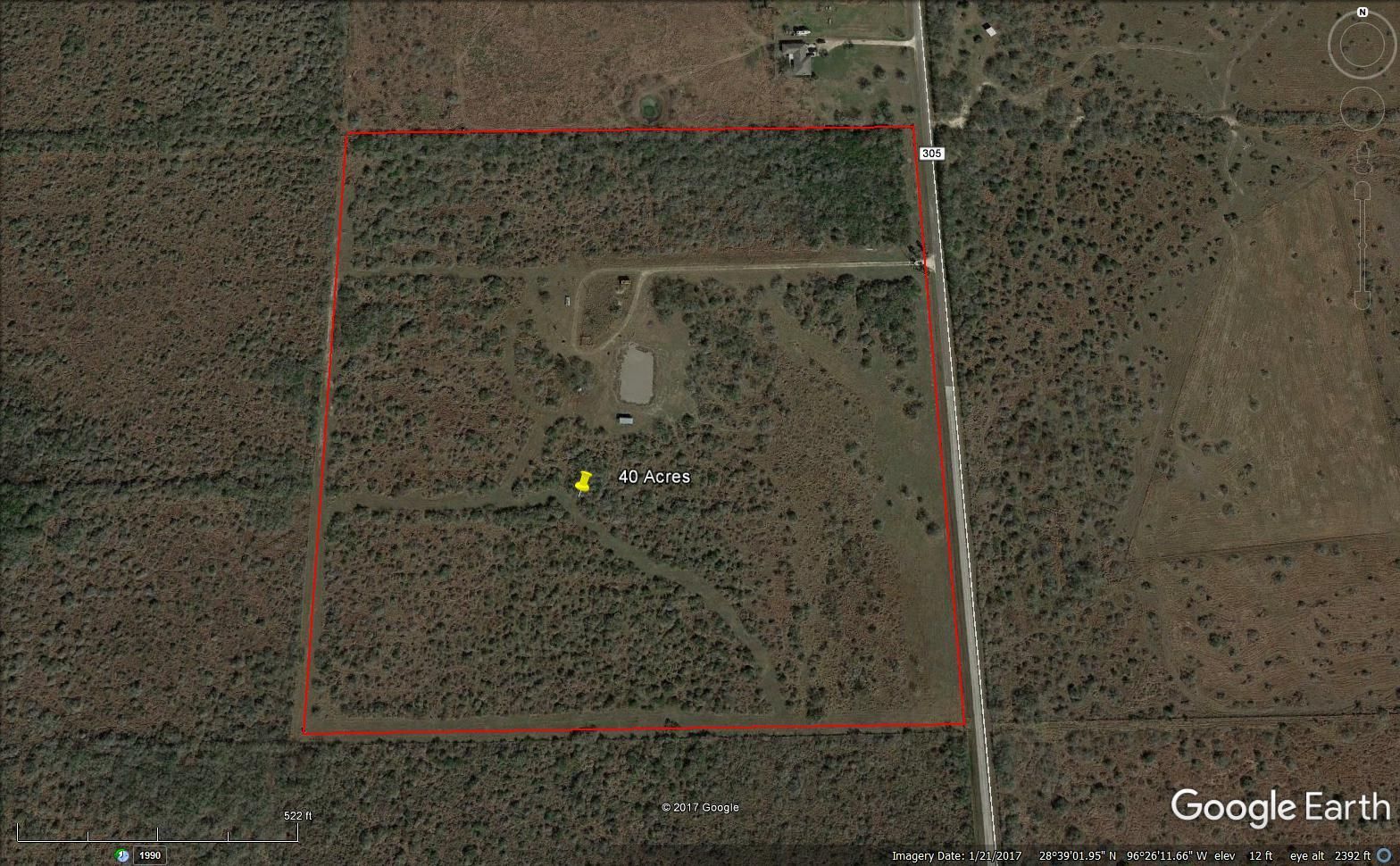 40 acres in Calhoun County, Texas