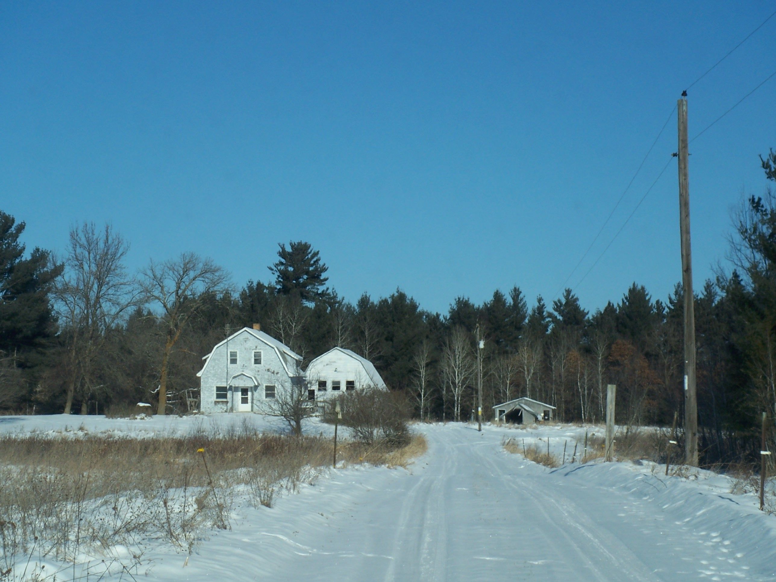 30 acres in County, Wisconsin