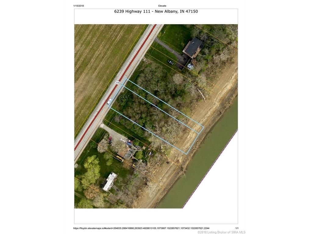 0.53 acres in Floyd County, Indiana