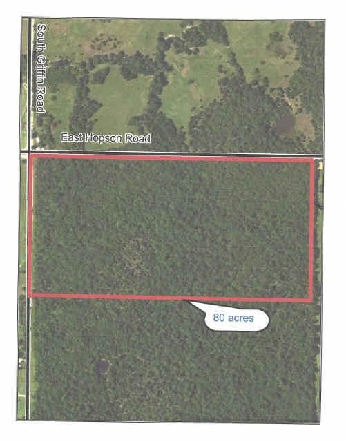 80 acres in Atoka County, Oklahoma