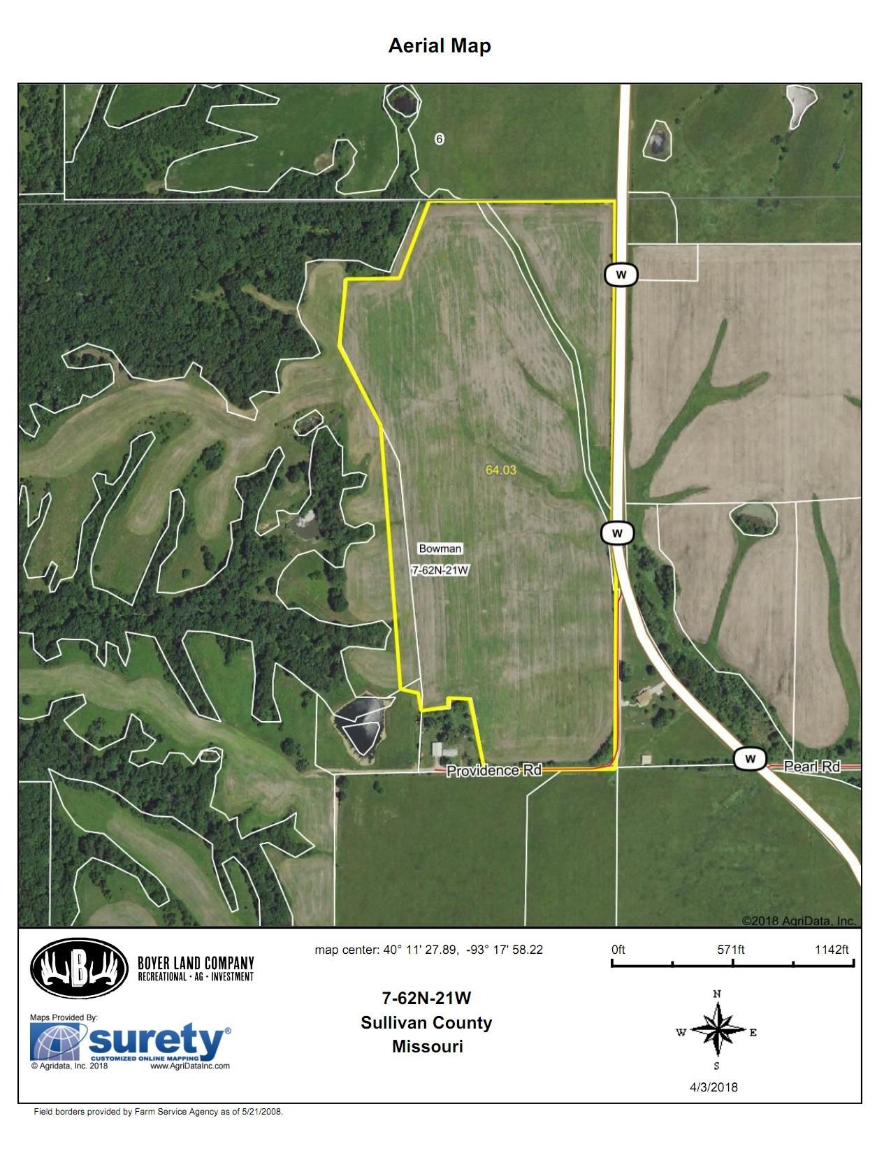 65 acres in Sullivan County, Missouri