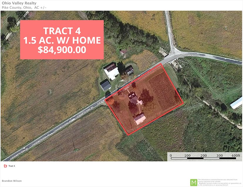 1.6 acres in Pike County, Ohio