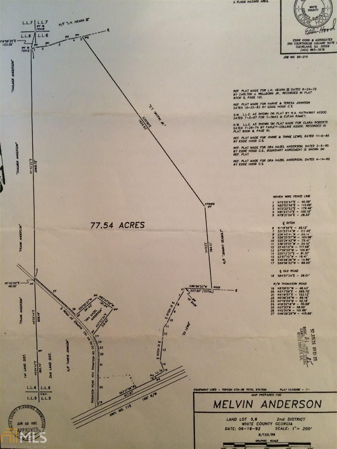 77 acres in White County,