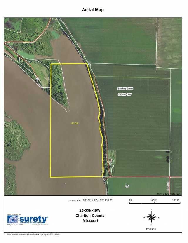 83 acres in Chariton County, Missouri