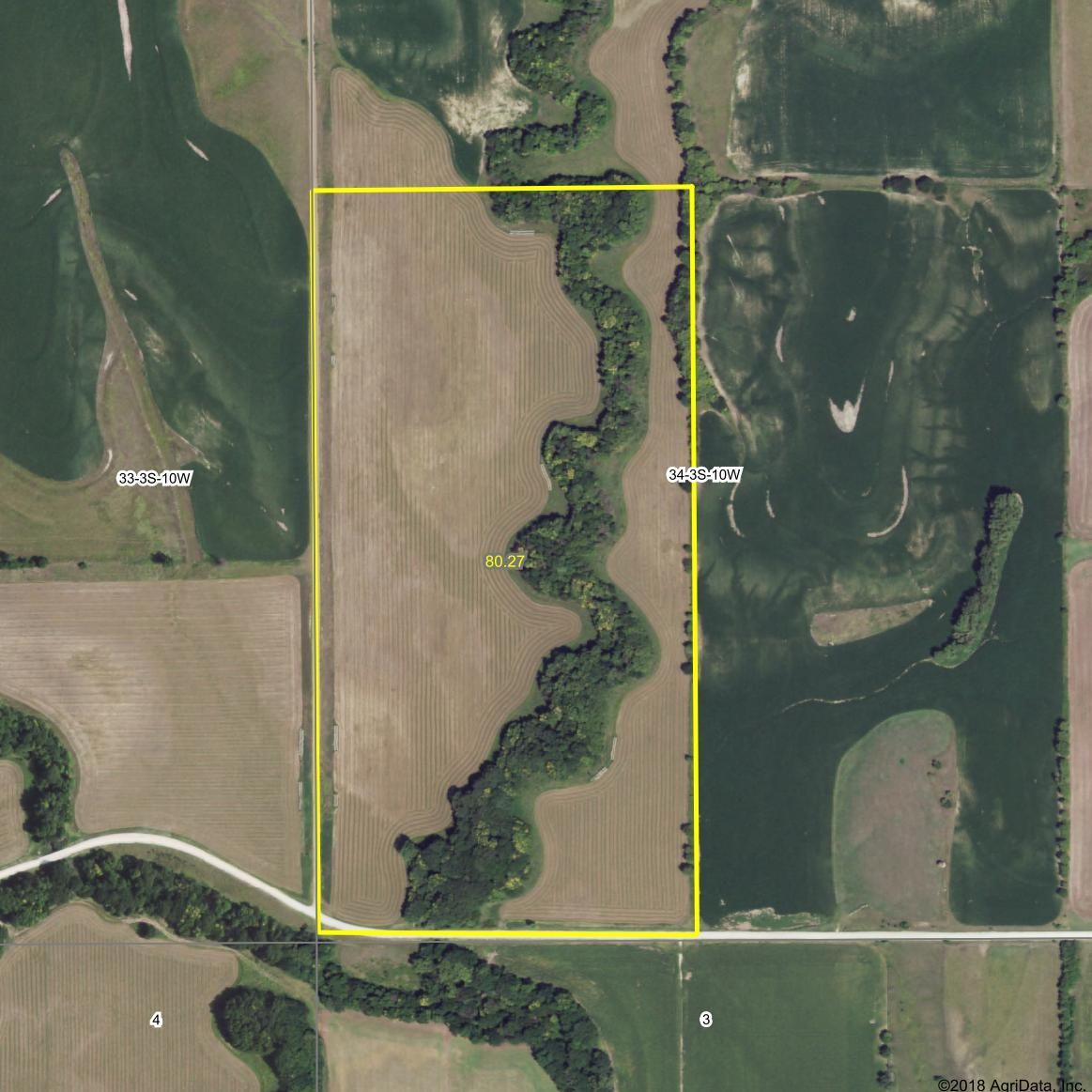 80 acres in Jewell County, Kansas