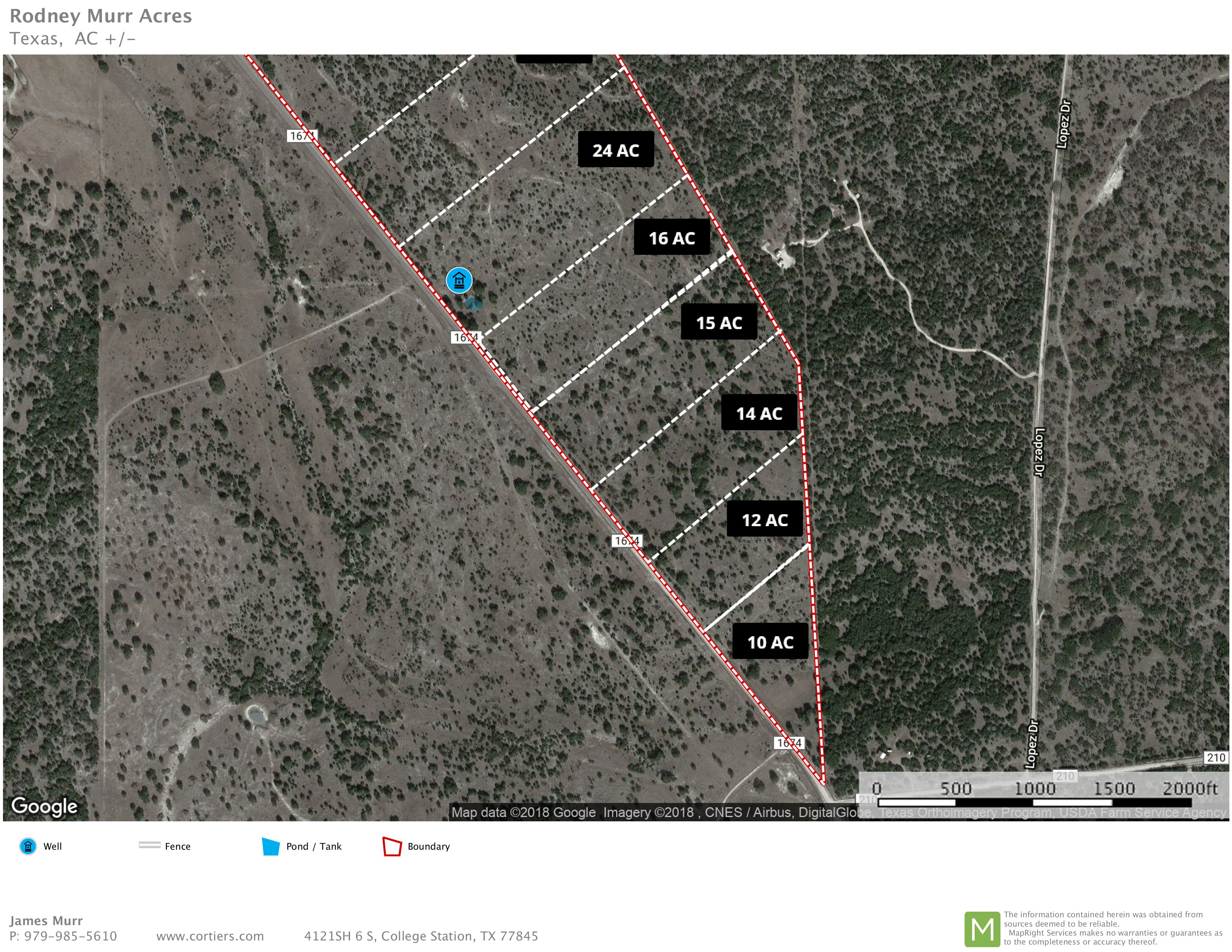 15 acres in Kimble County, Texas