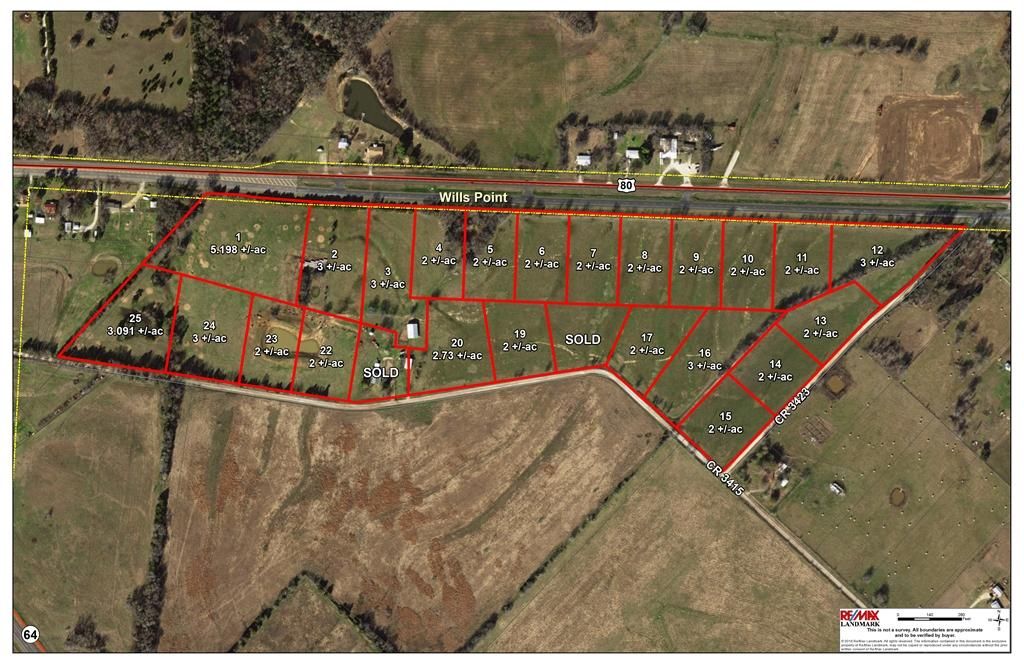 2 acres in Van Zandt County, Texas