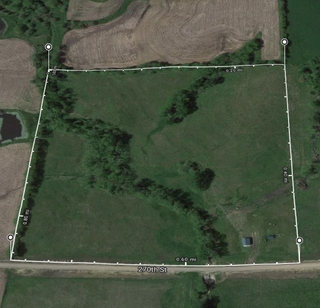 40 acres in Nodaway County, Missouri