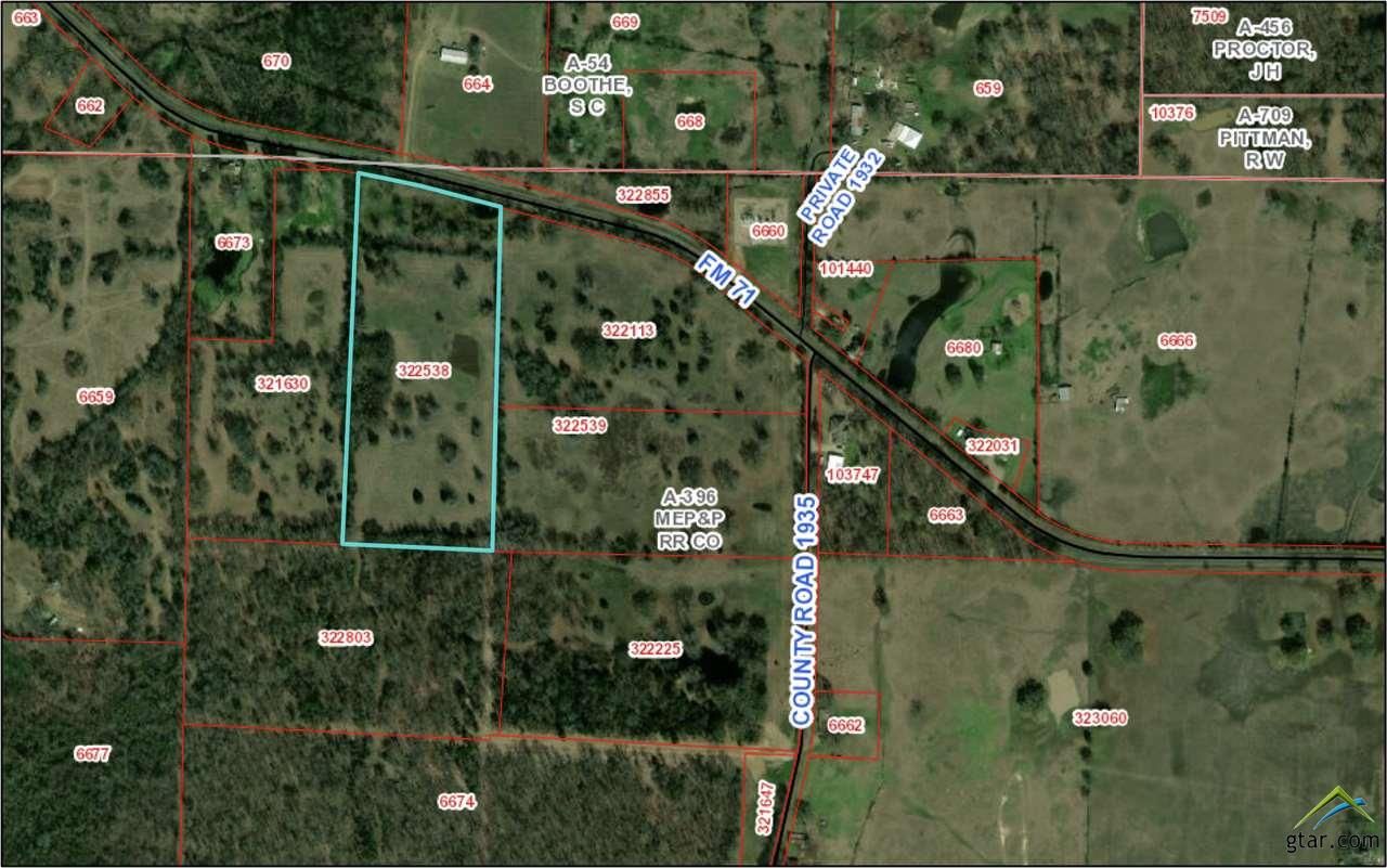 11 acres in Titus County, Texas