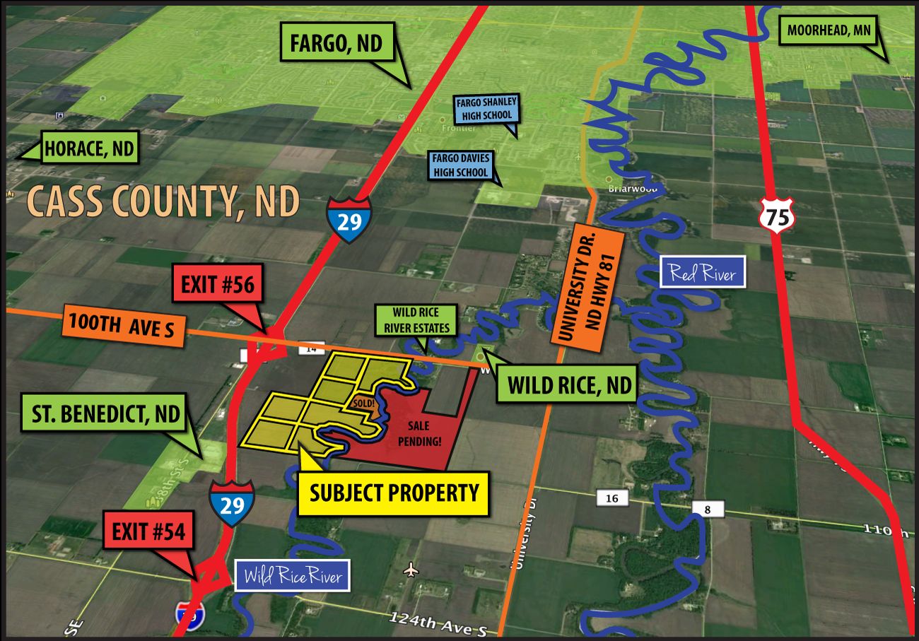 342 acres in Cass County, North Dakota