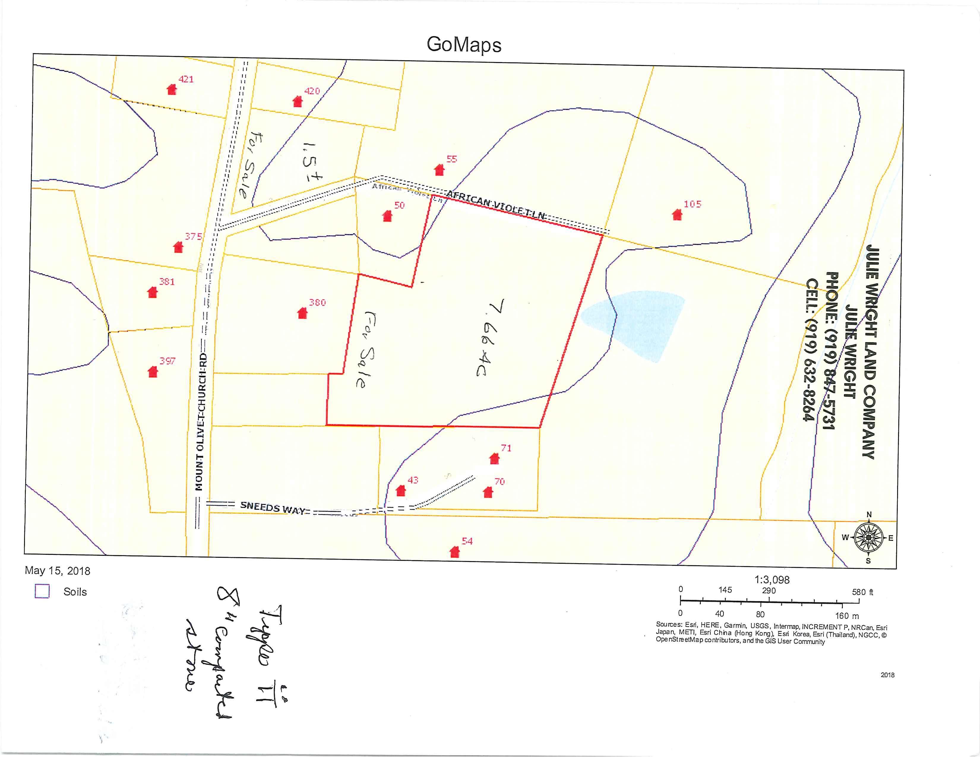 7.66 acres in Franklin County, North Carolina