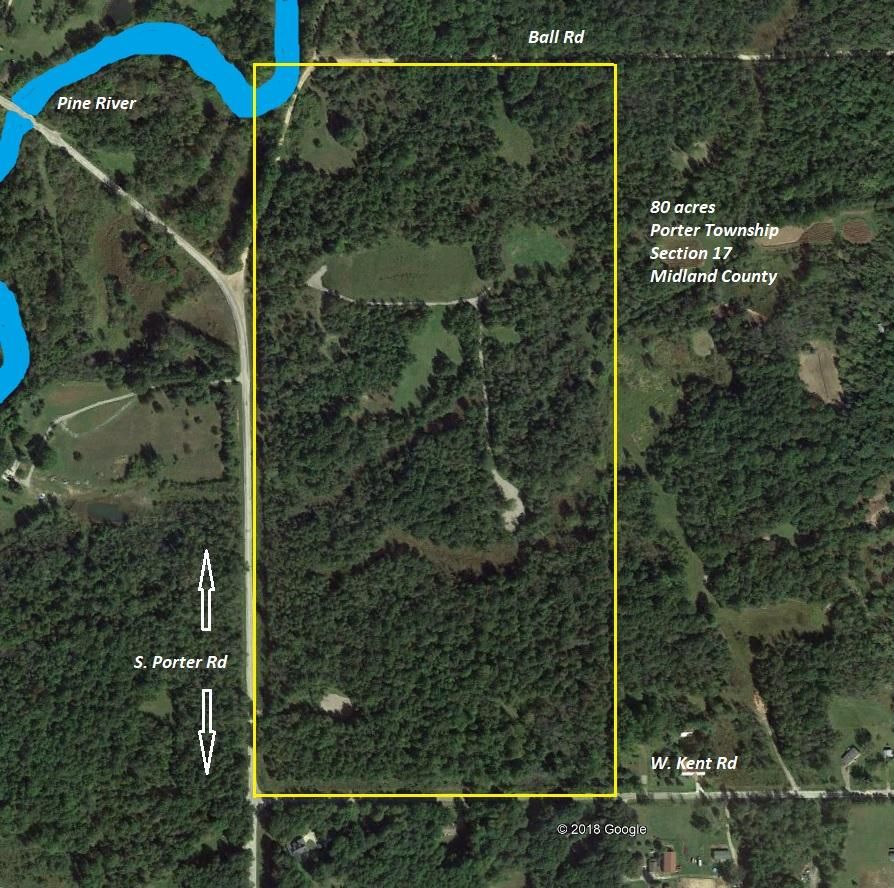 88 acres in Midland County, Michigan