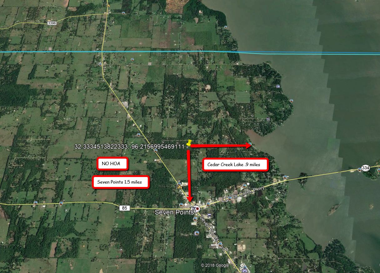 0.23 acres in Henderson County, Texas