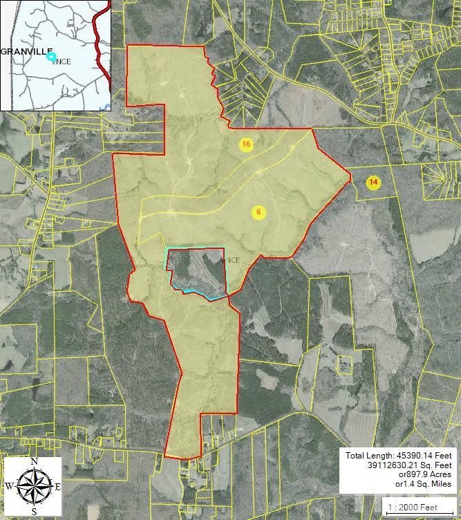 900 acres in Vance County, North Carolina