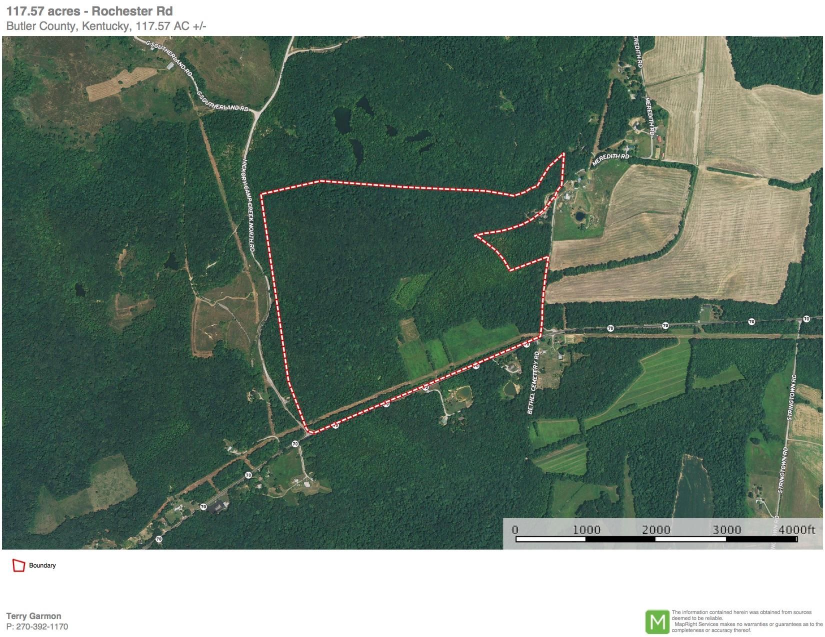 118 acres in Butler County, Kentucky