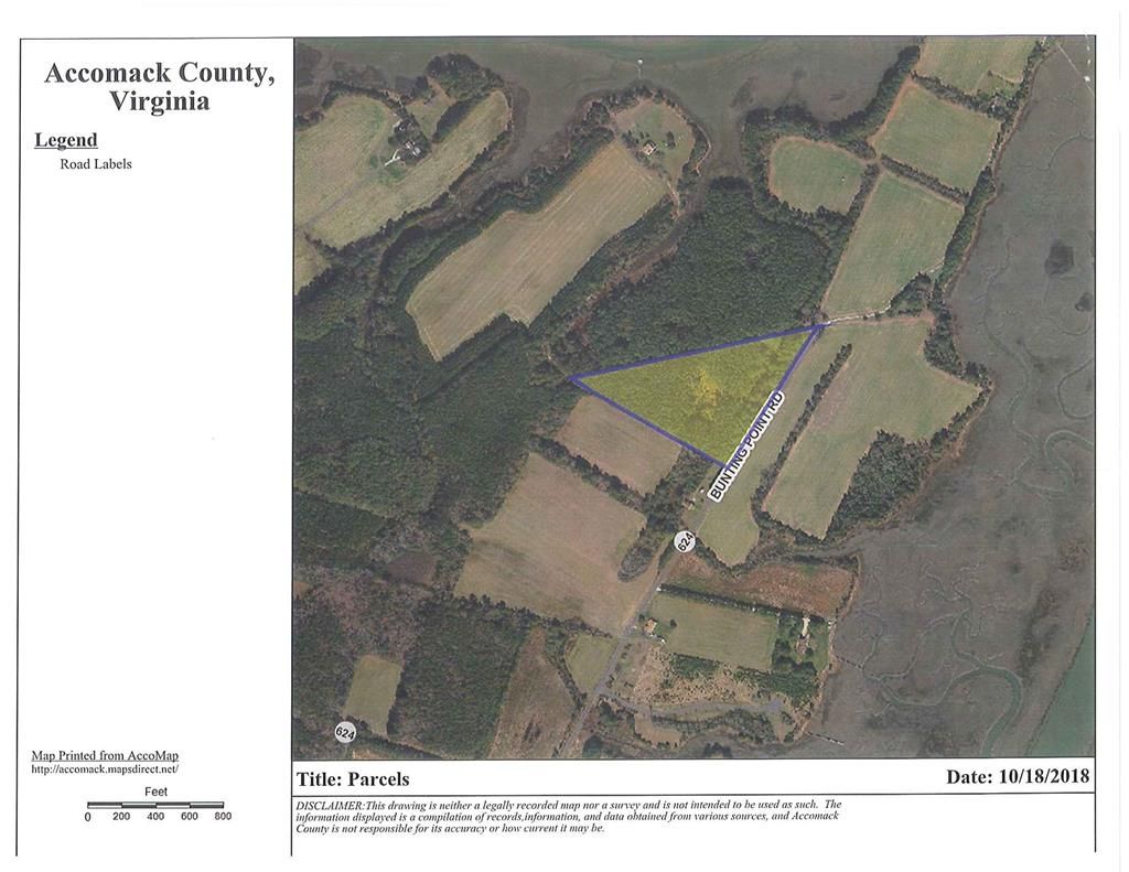 39 acres in County, Virginia