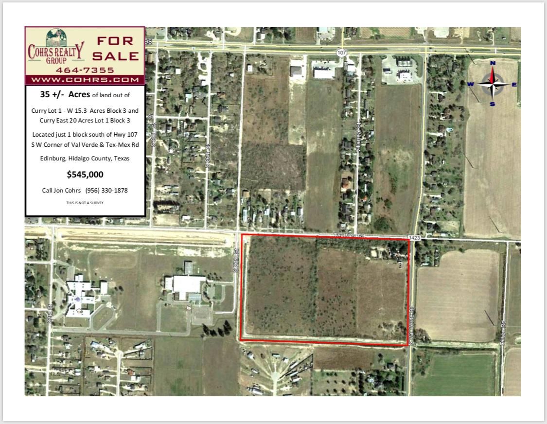 35 acres in Hidalgo County, Texas