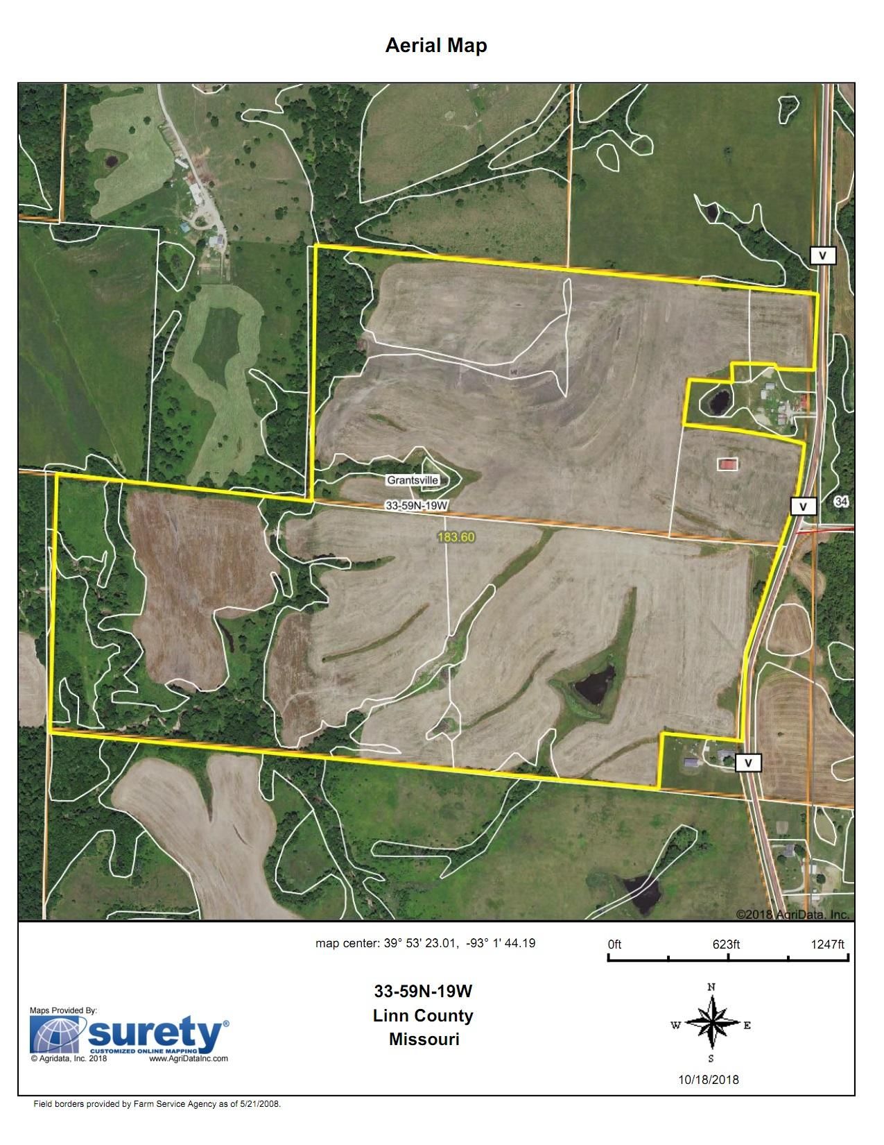 183 acres in Linn County, Missouri