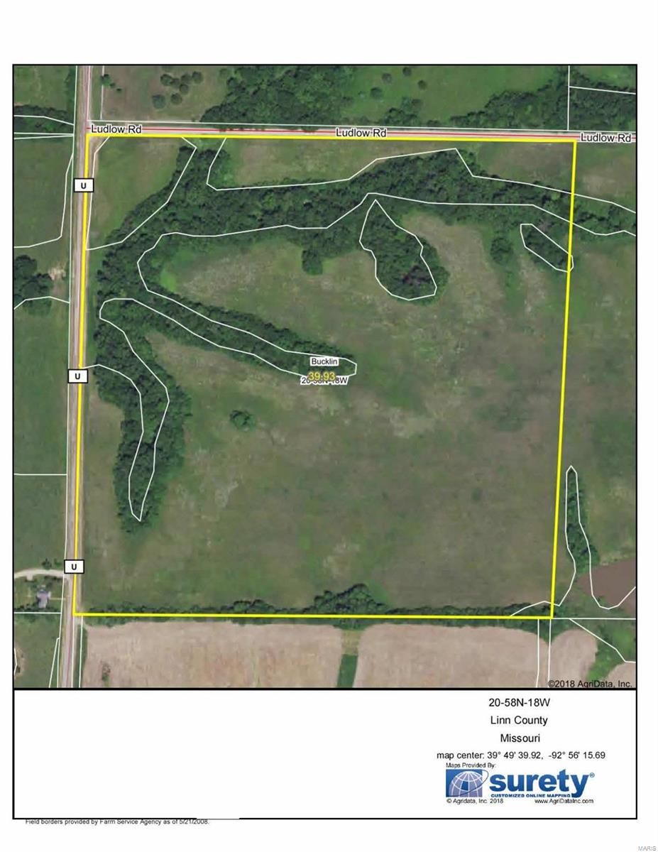 40 acres in Linn County, Missouri